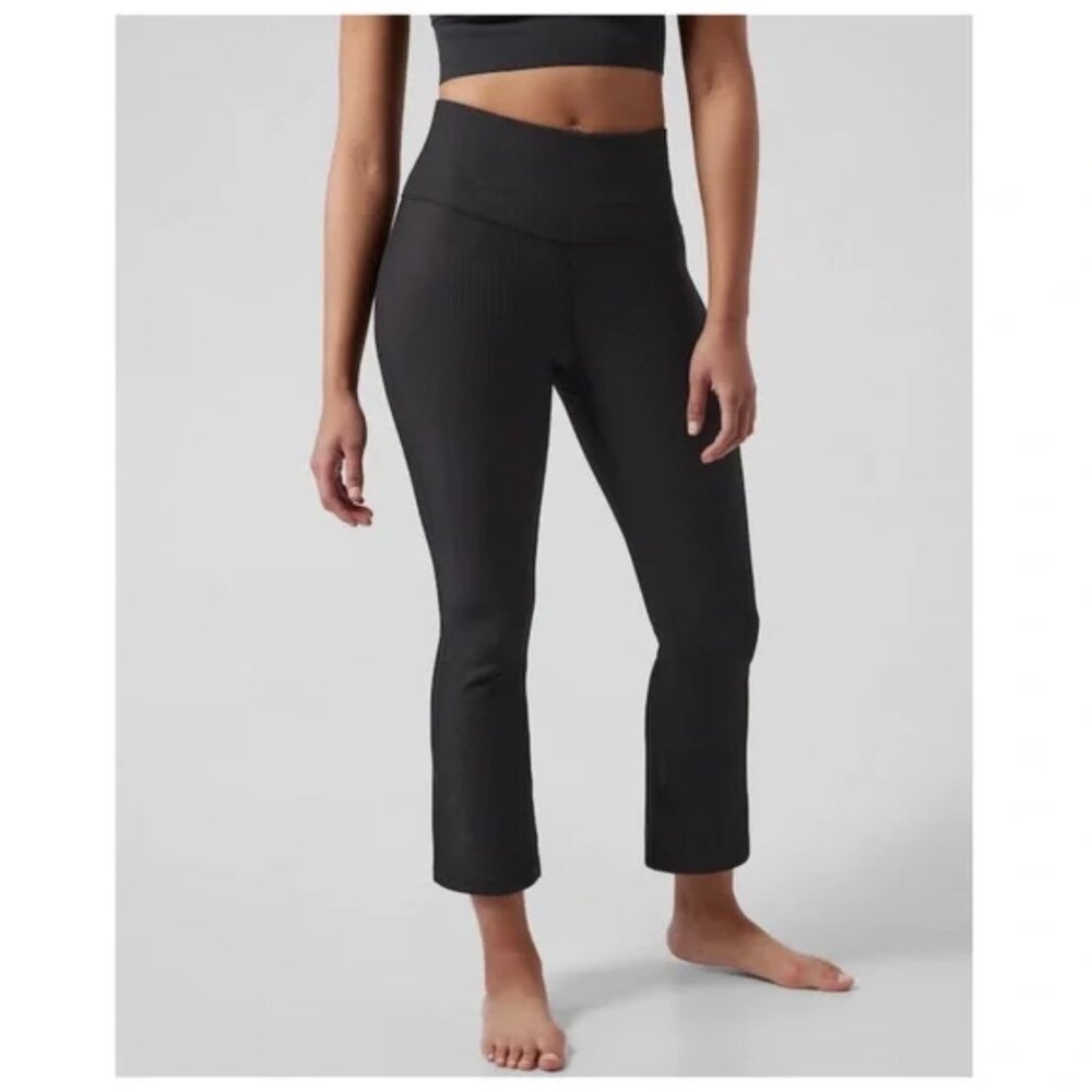Athleta Elation Rib Crop Flare XS